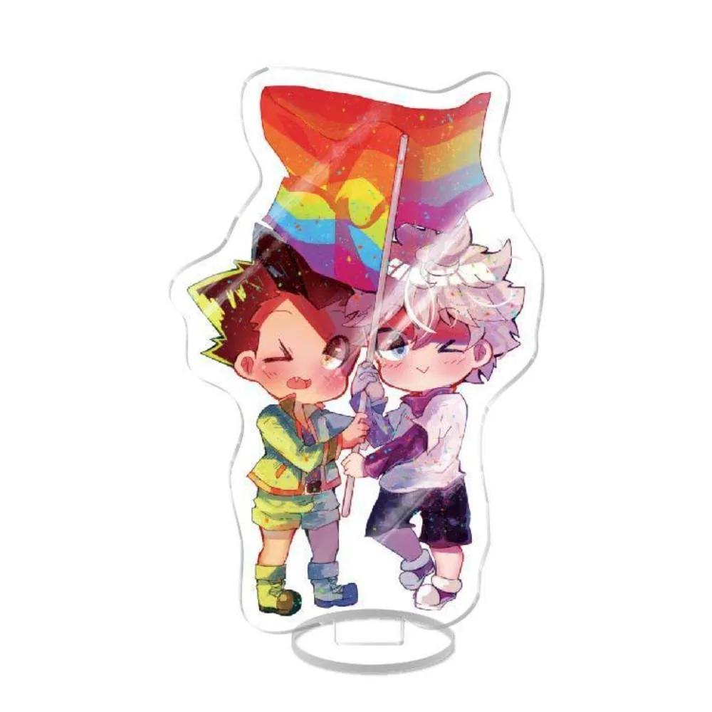 

HUNTER×HUNTER Acrylic Stand Figure GON·FREECSS Killua Zoldyck Anime Peripherals Cute Cartoon Originality Desktop Decoration