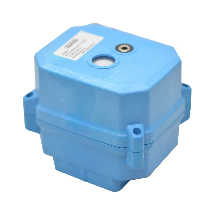 

A150-T-0-B CR303 DC12v motorized ball valve actuator electric valves blue color