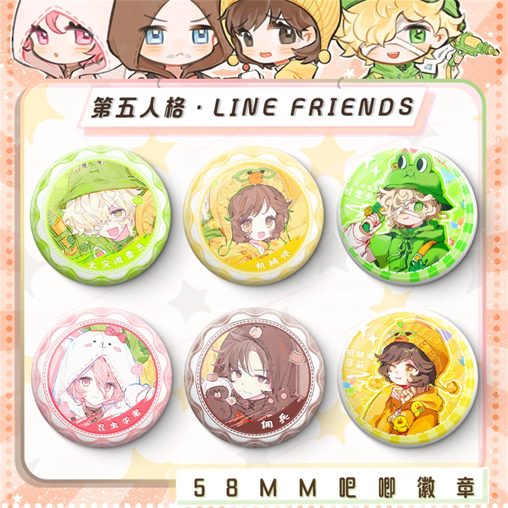 

58 мм аниме идентичность V Мэри братья костюм для косплея значок жесть брошь ﻿ Опора Милый подарок