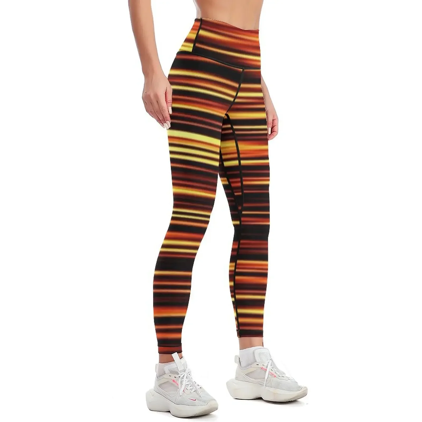 WILD TIGER STRIPES Leggings sporty woman gym for girls Women's sports Training pants Womens Leggings
