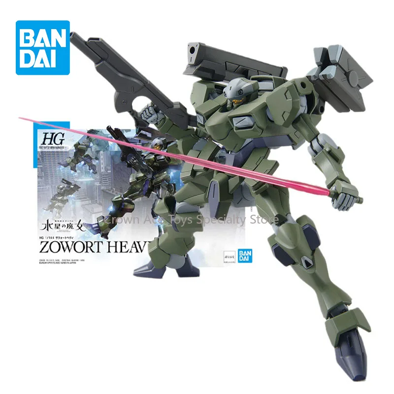 

Bandai Genuine Figure Gundam Model Kit Anime Figures HG 1/144 Witch From Mercury Zowort Heavy Collection Model Action Figure Toy