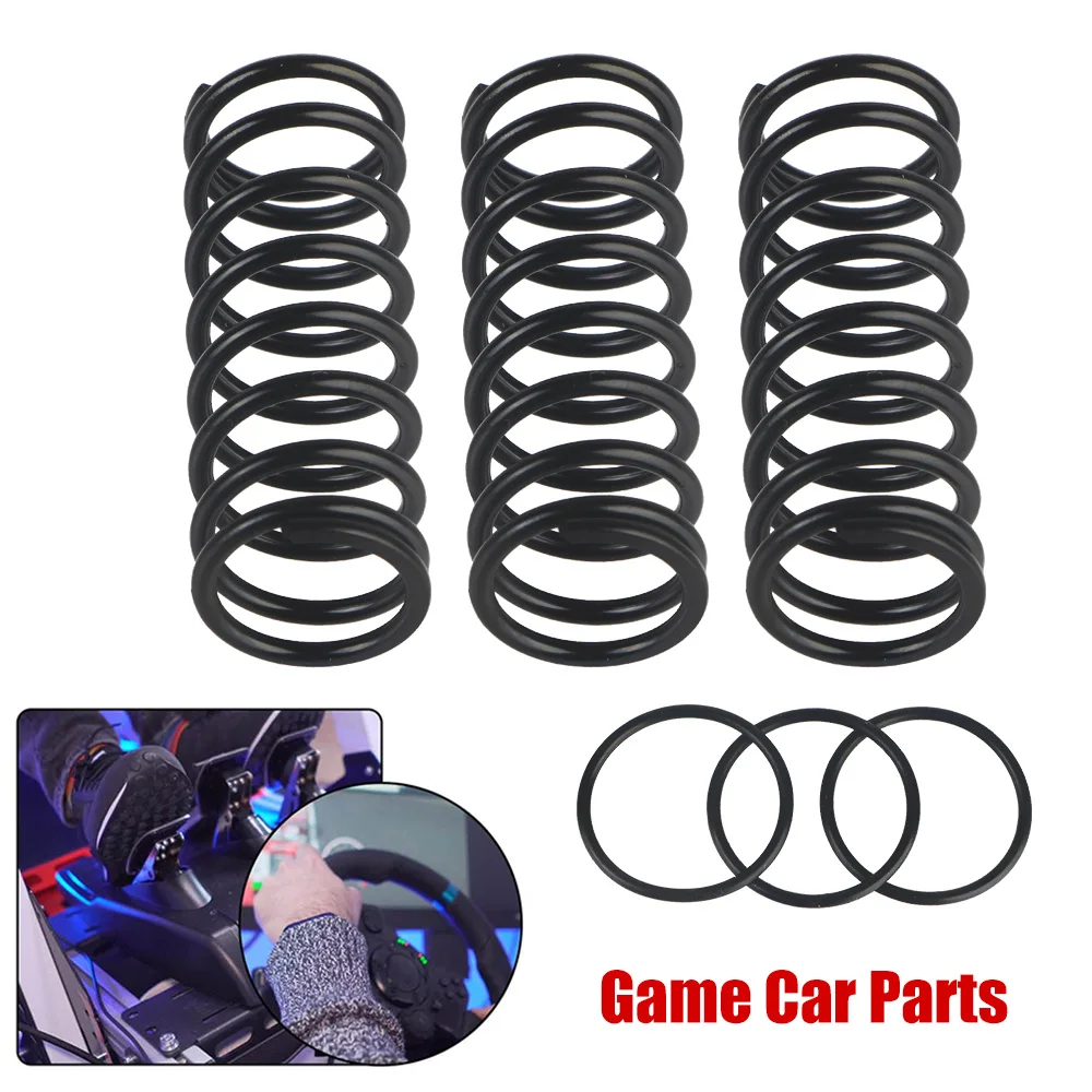 ترقية خنق دواسة فرامل دواسة الربيع عدة 3 قطعة ل لوجيتك G25 G27 G29 G920 سيارة سباق لعبة اكسسوارات لعبة قطع غيار السيارات #1
