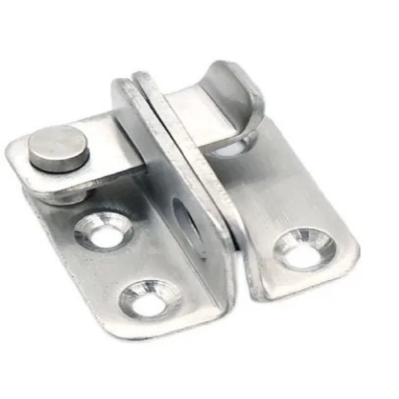 1pc Flip Latch Gate Latches Slide Bolt Latch Safety Door Lock Catch For Barn Cabinet Pet Cage Garden Bathroom Garage Window Slid