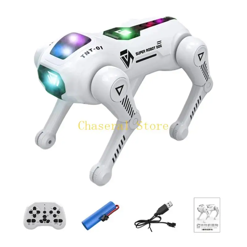E7CE Robot Dog Toy with Remote Control and Action Motion Remote Control for Kids