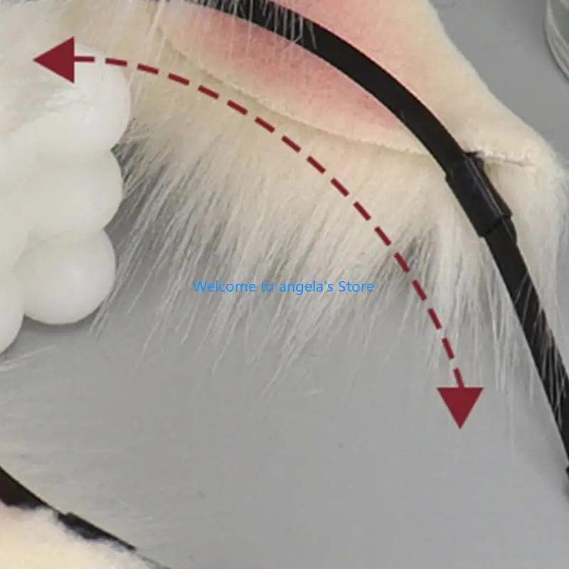 X4YC Lễ Hội Âm Nhạc Mèo Đầu Bé Gái Băng Đô Quấn Tóc Cosplay Nhân Vật Anime Đầu