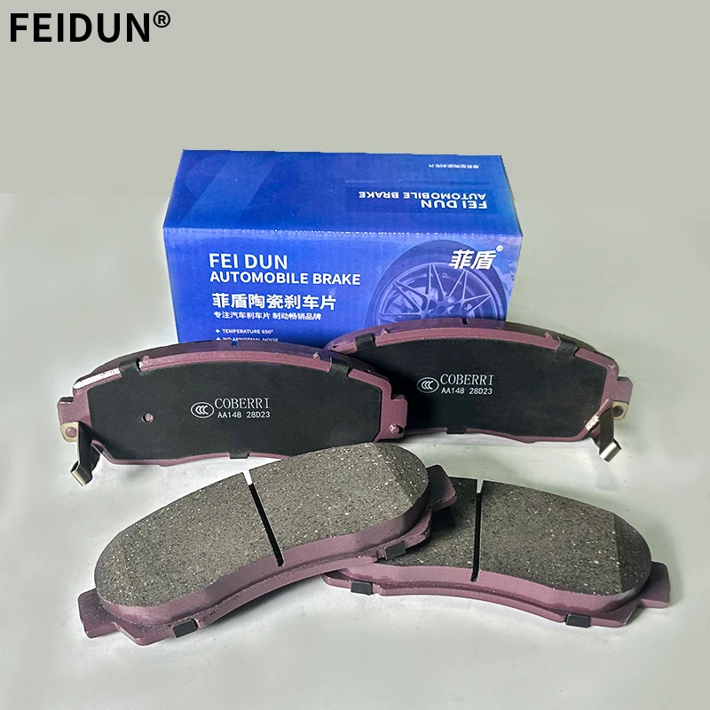 Noiseless new ceramic formula Front Rear auto brake system car brake pads for Audi A3 Sedan A3 Sportback A4 A4 Allroad A4 Avant