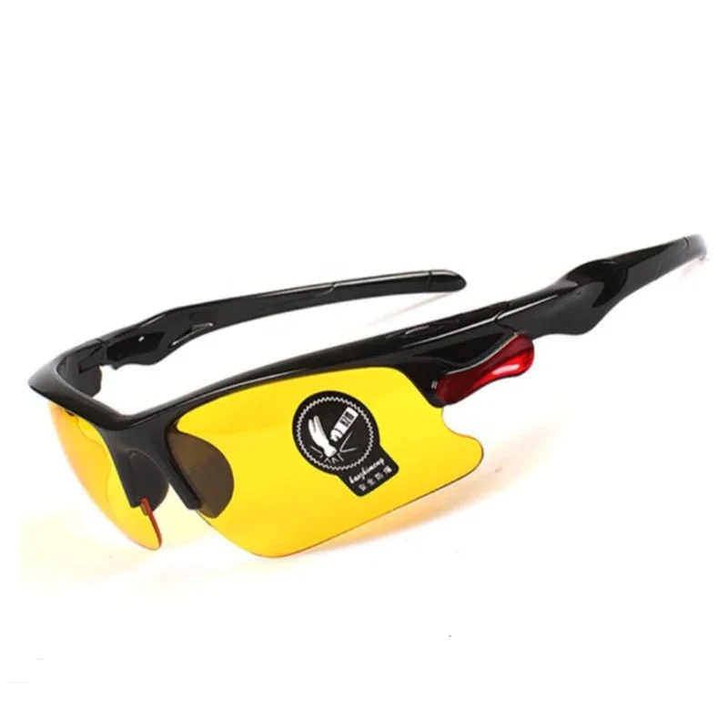 Cycling Glasses Sunglasses Safety Night Driving Glasses Goggles Unisex HD Sun Glasses UV Protection Eyewear Accessories