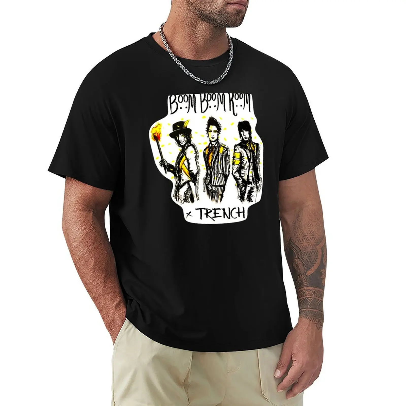 #35-37 - Boom Boom Room x TRENCH T-Shirt essential t shirt custom shirt sports fans street wear mens graphic t-shirts