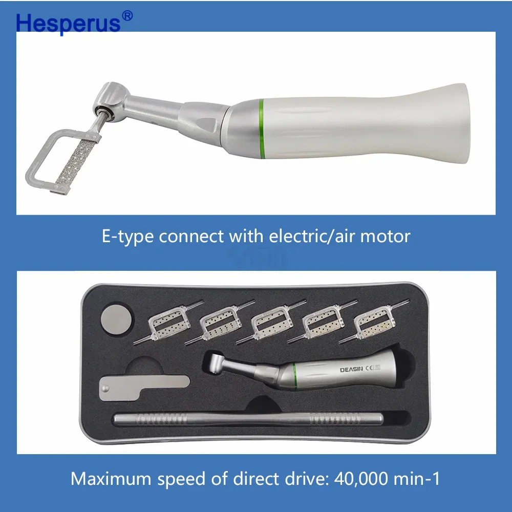 Den  tal Orthodontic Interproximal Enamel Reduction Reciprocating IPR System Stripping 4:1 Contra Angle Orthodontic Tool