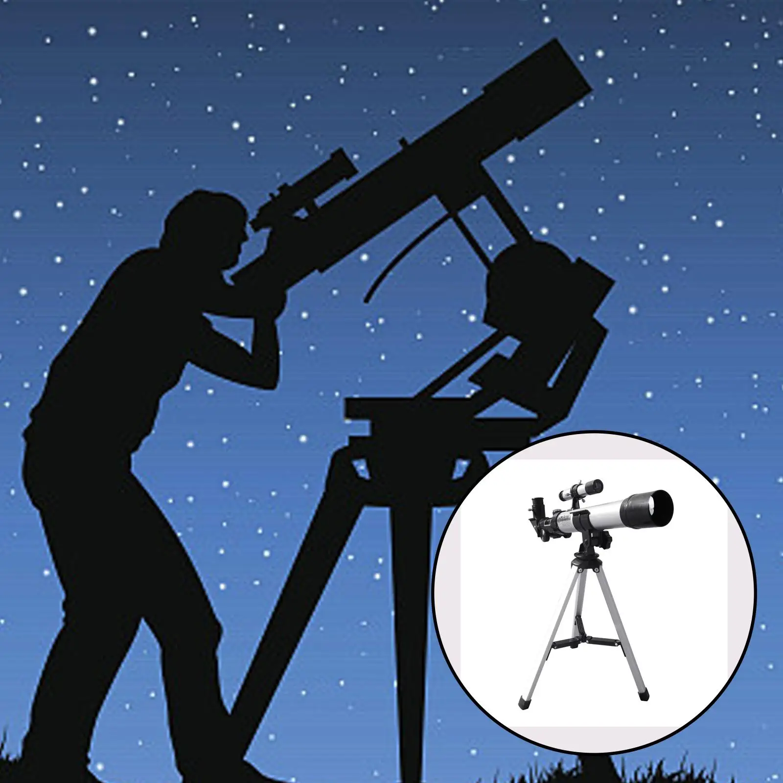 Astronomical Telescope 20X 32X Magnification Easy To For Kids Adults Professional Stargazing