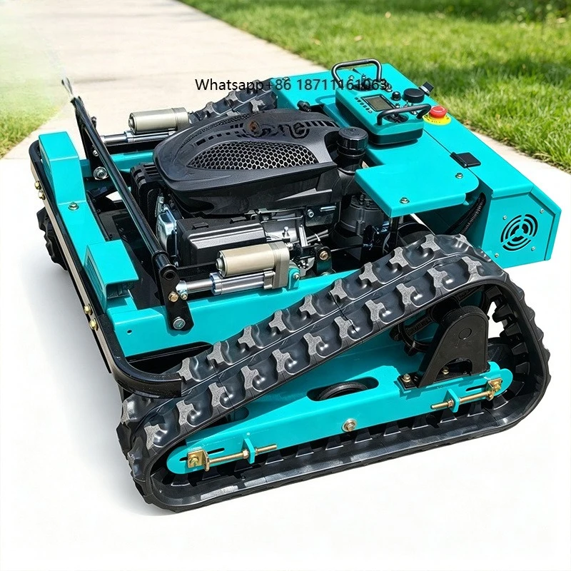 CNMC Lawn Mower Mini Metal Matrix Composite Carbon Fiber PEEK Nitrided Titanium Case Mountain Vineyard Slope Work Now