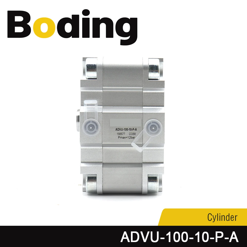 

ADVU-100-10-P-A Compact Cylinder 100mm Bore 10mm Stroke Pneumatic Air Cylinder Original
