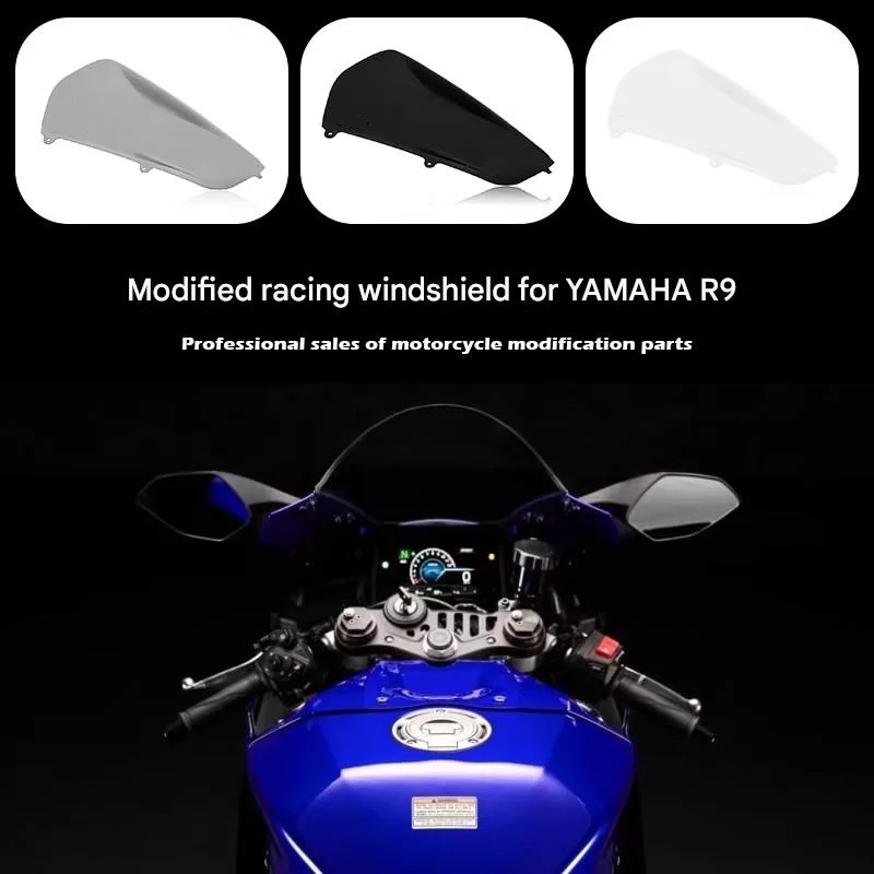 

For Yamaha YZF R9 Motorbike Racing Style High Windshield Front Wind Deflector Protector Parts
