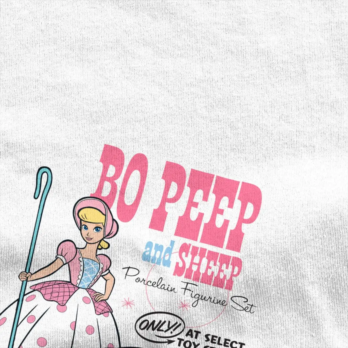 Toy Story 4 Retro Bo Peep Figure Set Ad T Shirt Men Funny Cotton T Shirts Summer O-Neck Harajuku Tees Design Oversize Tops