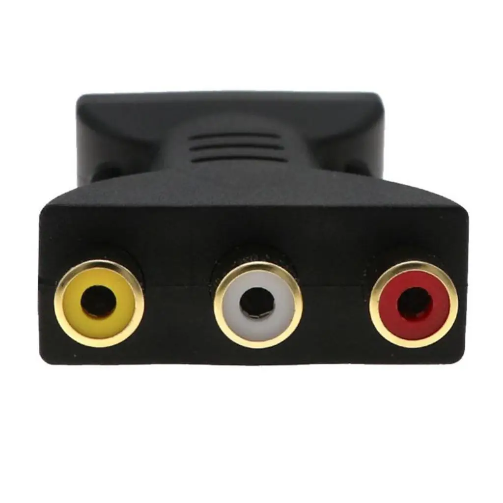 RCA to USB Audio Video Adapter Lightweight PVC AV Converter Cable Cord for Seamless Media Transfer to Laptop or TV