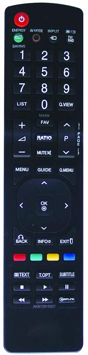 Replacement TV Remote Control AKB72915207 For 22LD350 32LD350 37LD450 42LD450