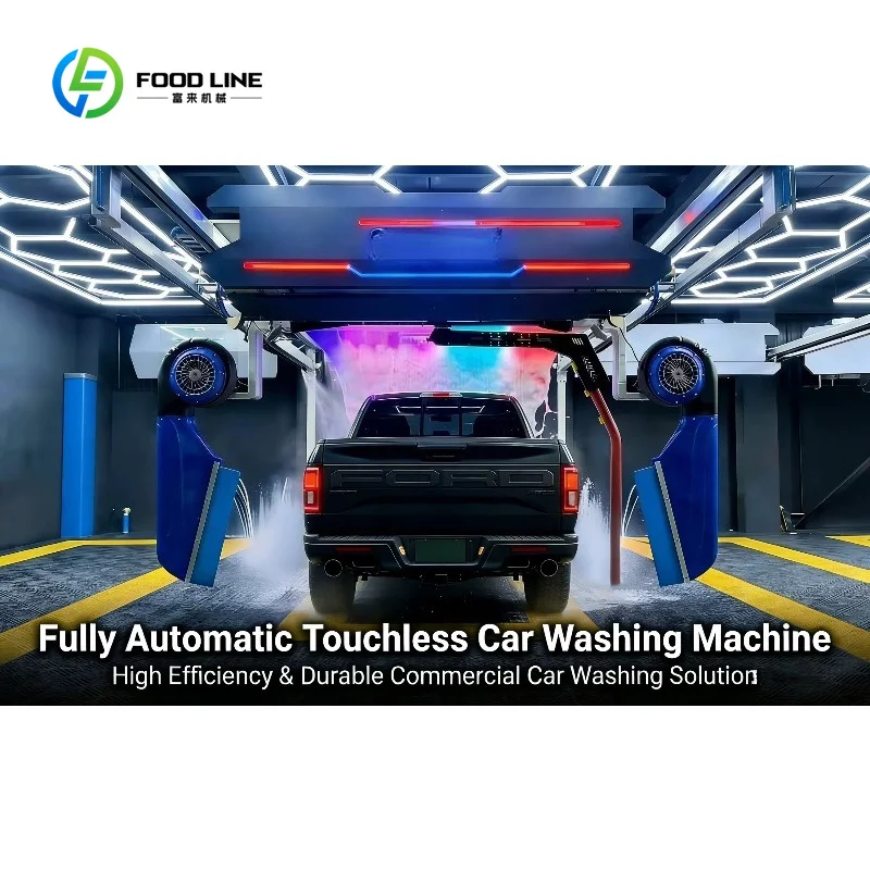 Customized Fully Automatic Touchless 360 Degree High Pressure Car Wash Machine With Dryer Commercial Industrial Equipment
