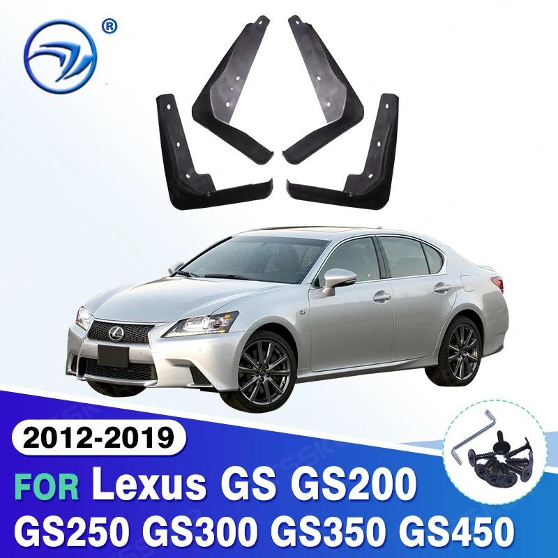 Mudguard for Lexus GS GS200 GS250 GS300 GS350 GS450 L10 2012 - 2019 2014 Car Accessories Mudflap Fender Auto Replacement Parts