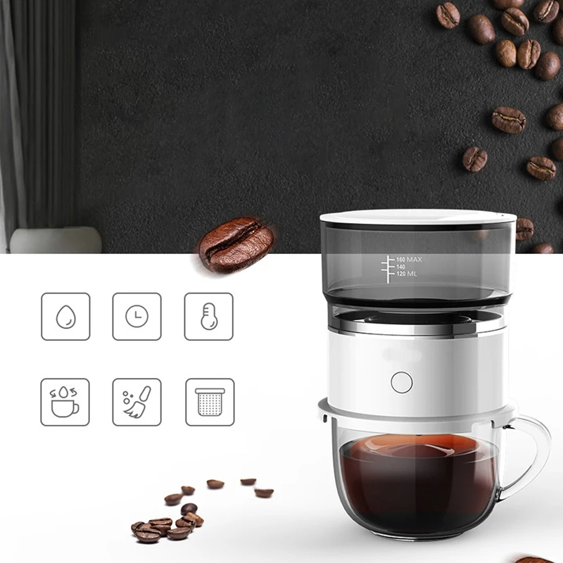 반자동 미니 커피 머신, 수동 드립 커피 브루잉 장비, 푸드 프로세서 커피 연마기