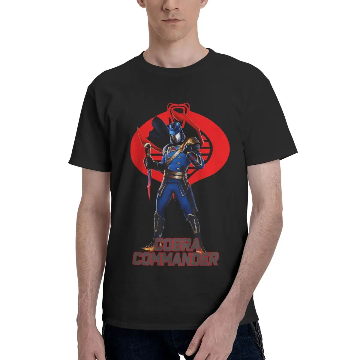 Cobra Commander Hero Art Graphic Movement High grade Kemp T-shirts Leisure Eur Size