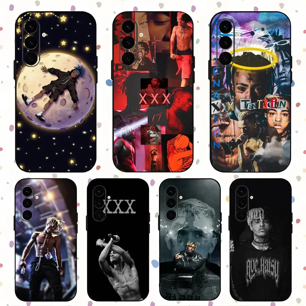 Album X-xx T-TentacionS LOOG Phone Case For Samsung Galaxy S25 S24 S23 S22 S21 S20 Plus Ultra Note20 Soft Black