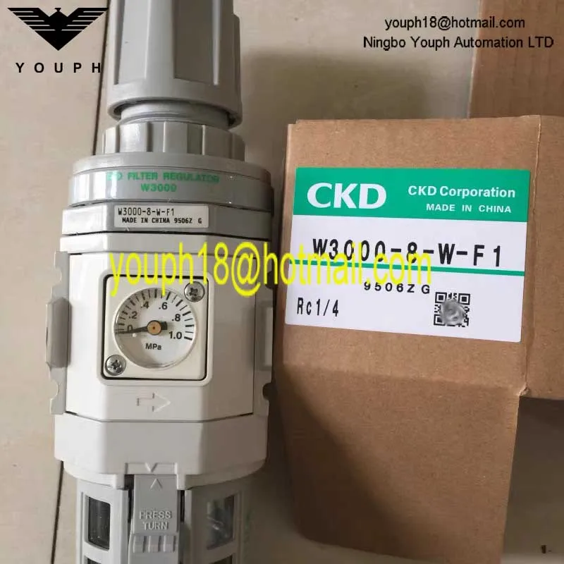 CKD W3000-8-W-F1 W3000-10-W-F1 W4000-10-W-F1 W4000-15-W-F1 W2000-8-W-T W3000-10-W-T W4000-15-W-T  Regulator