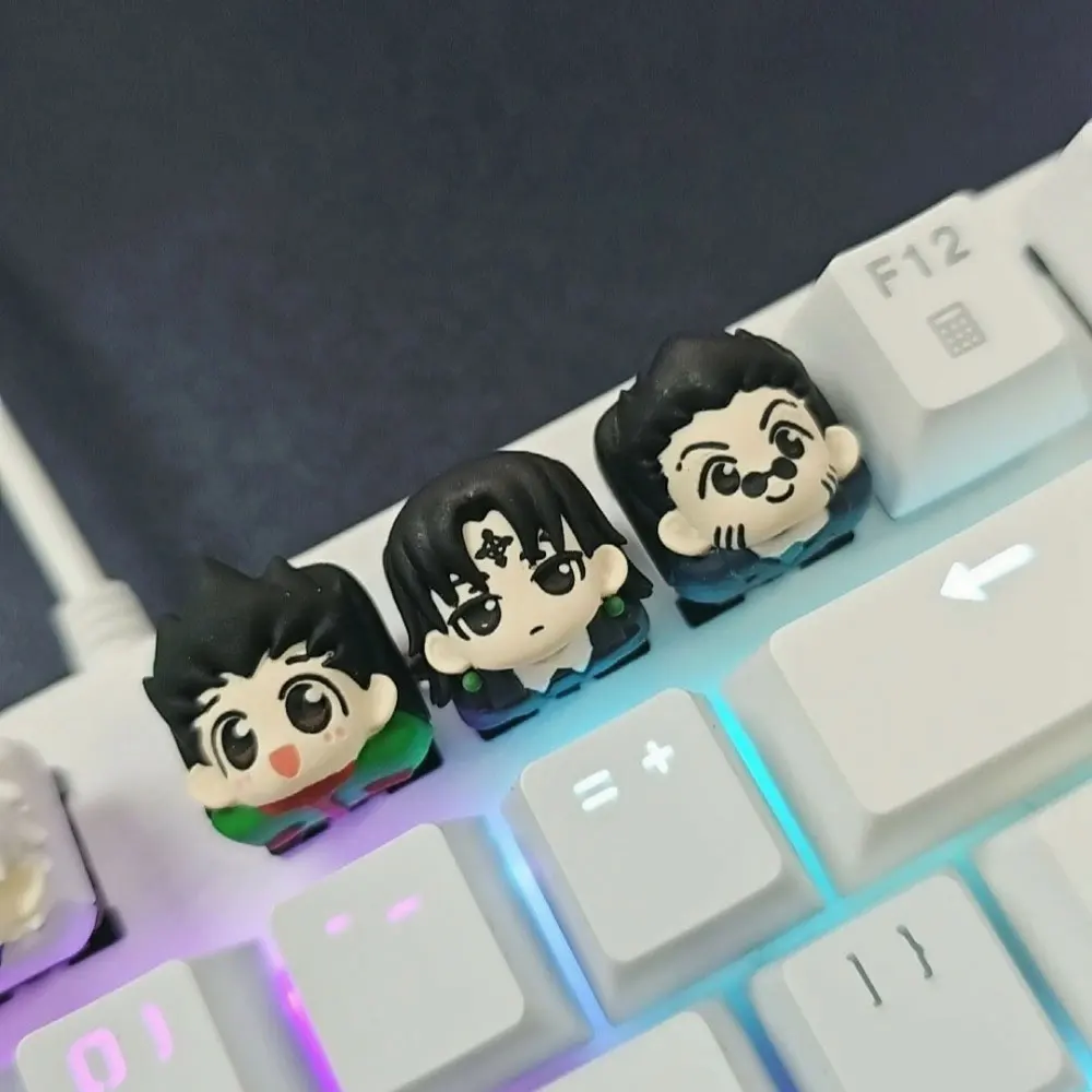 Pixiv الكرتون كيكابس أنيمي شخصية مادة الراتنج Esc مفتاح استبدال Keycap للوحة المفاتيح الميكانيكية #2