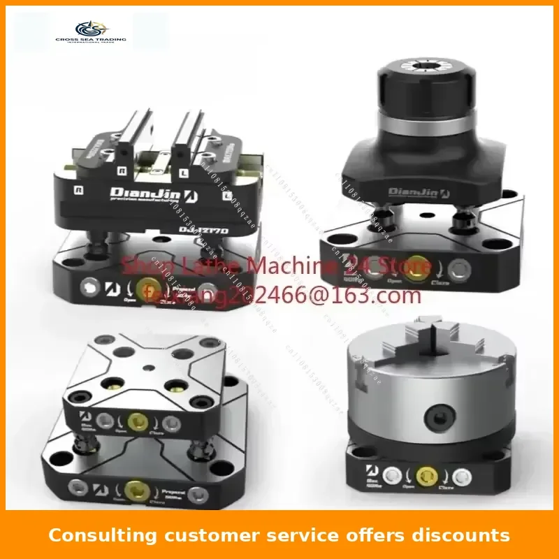 DJ-AIX5-D52 Precision Sells 4-axis 5-axis Universal Vise L Block Bridge Plate