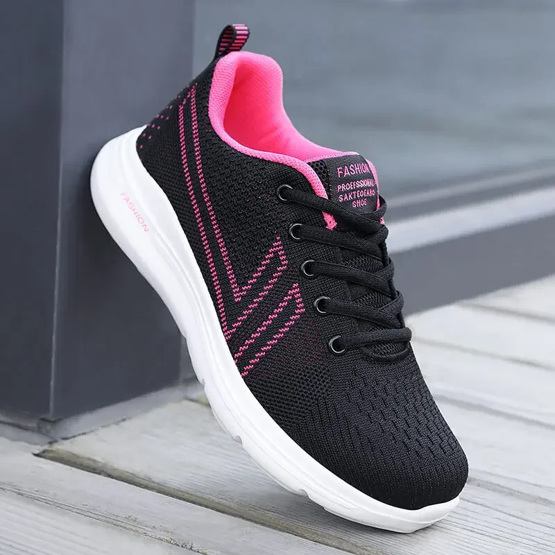 

New Big Size 35-41 Women Free Running Sneakers Mesh Female Athletic Runner Jogging Shoes Spring Walking Fitness Trainers