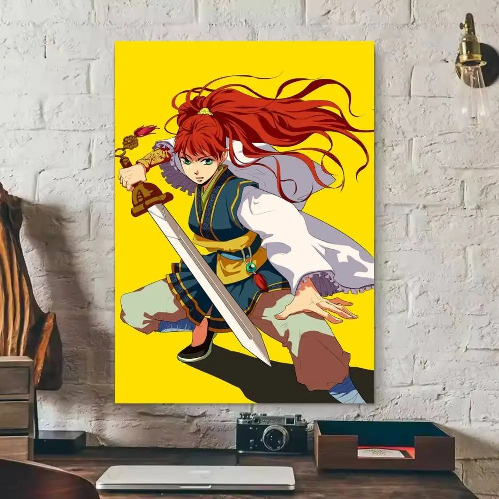 The Twelve Kingdoms Anime  Poster Waterproof HD Art Wall Decal Self-Adhesive Print