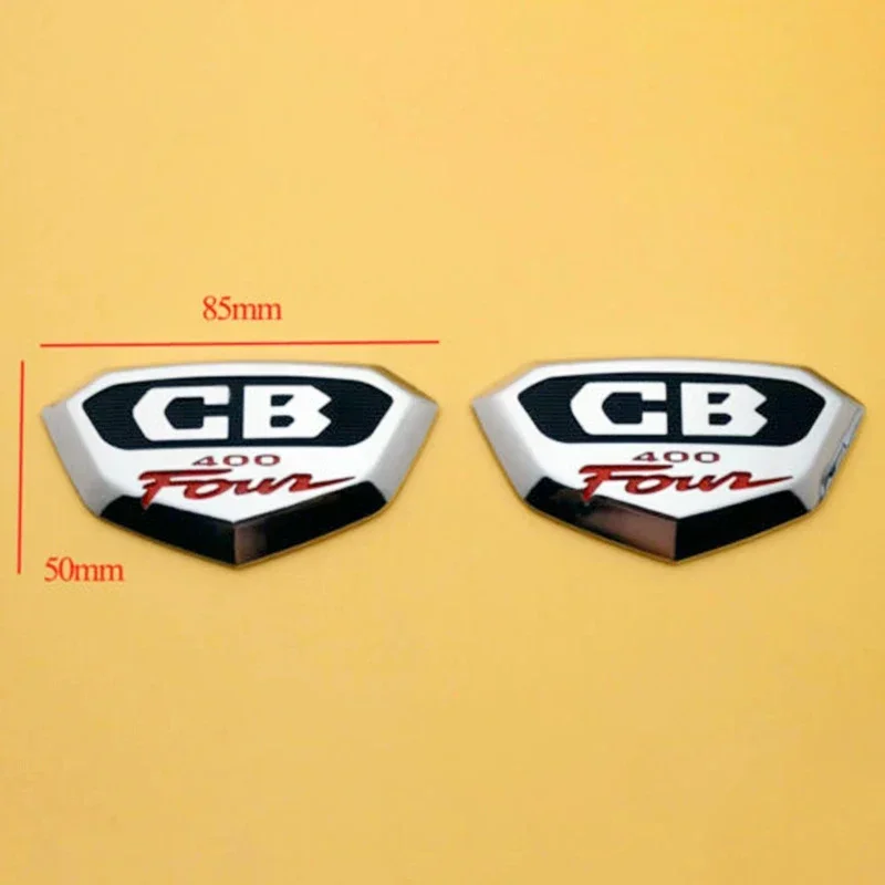 Motorcycle 3D Emblem Badge Decal Side Sticker Tank Pad Protector Decal Frame Body Decoration For Honda CB400 Super Four VTEC