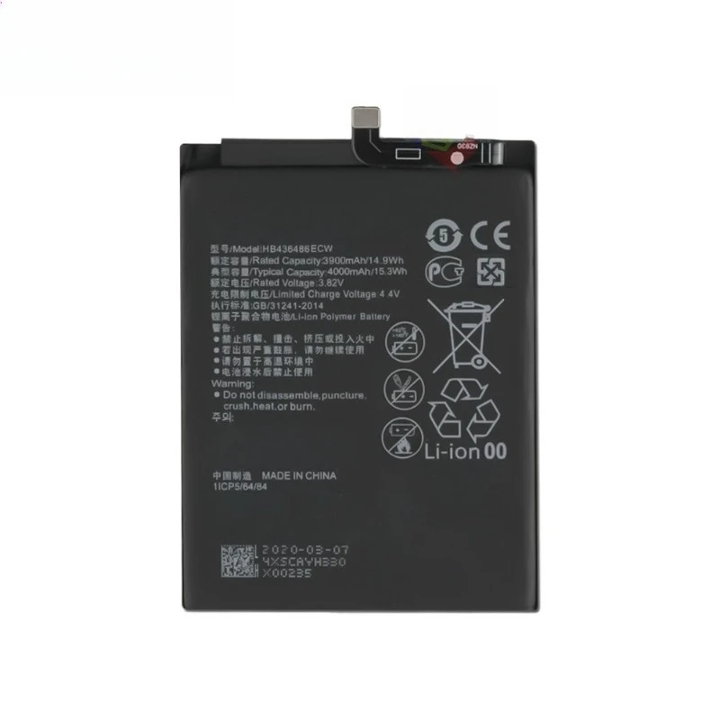 HB436486ECW 3.82V 4000mAh مناسبة لبطارية الهاتف Huawei Mate 10/Mate10Pro/Mate20/P20Pro HB436486ECW #5