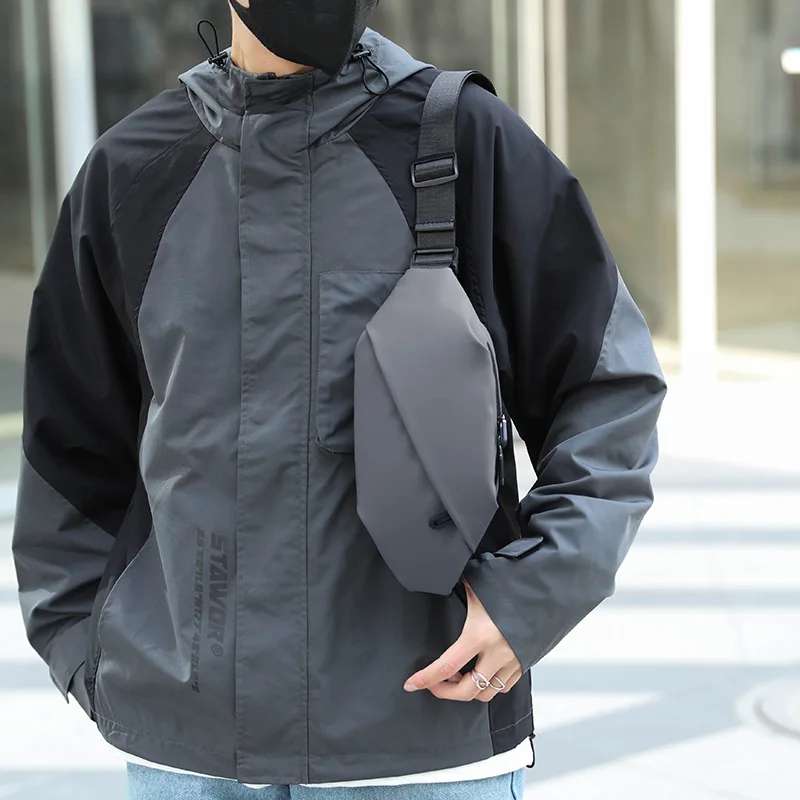 

Outdoor chest bag, business crossbody multi-functional waterproof chest bag, men's sports single-shoulder bag