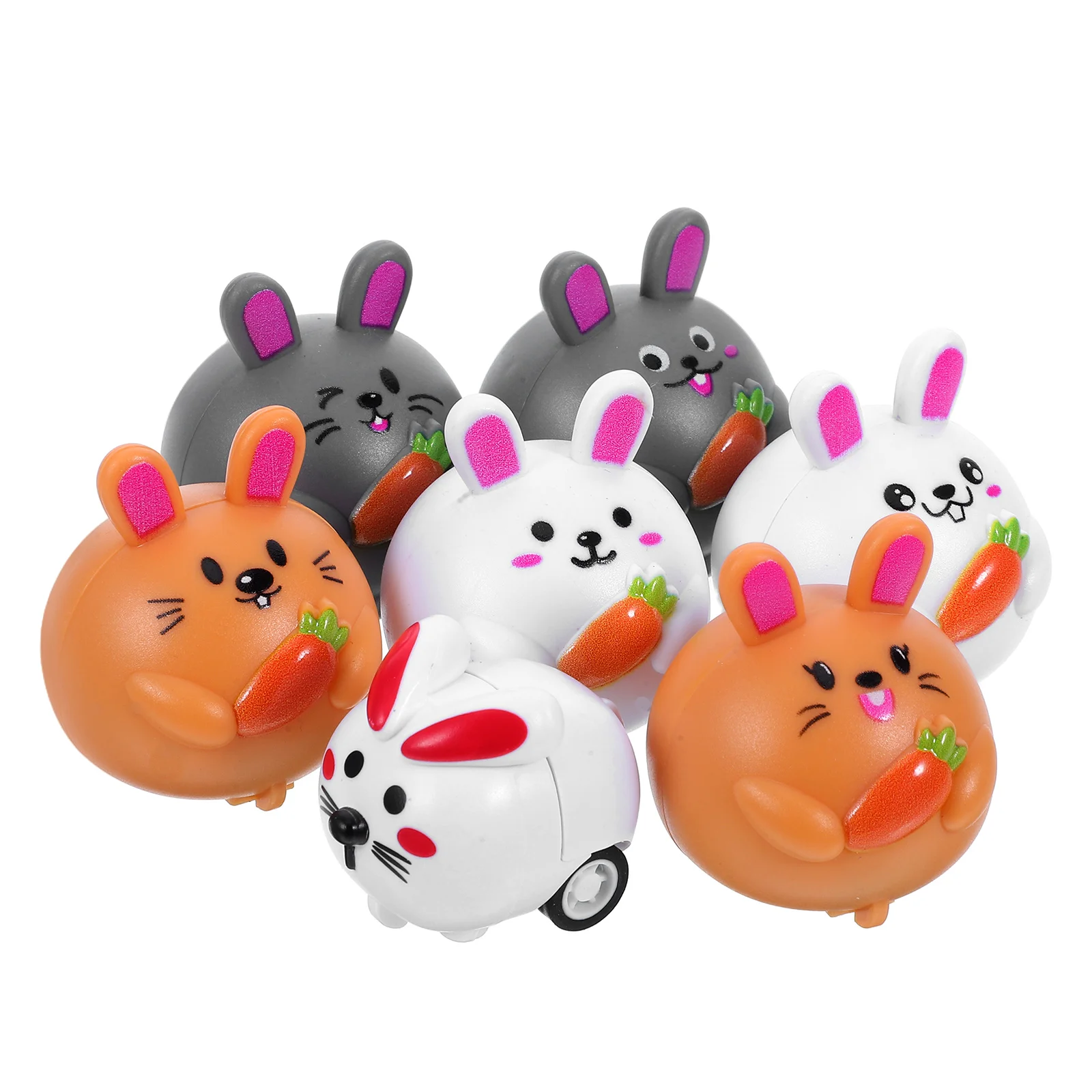

7 Pcs Cars Kids Toys Pull Back Bulk Pullback Mini Goody Bag Stuffers Friction Powered Child