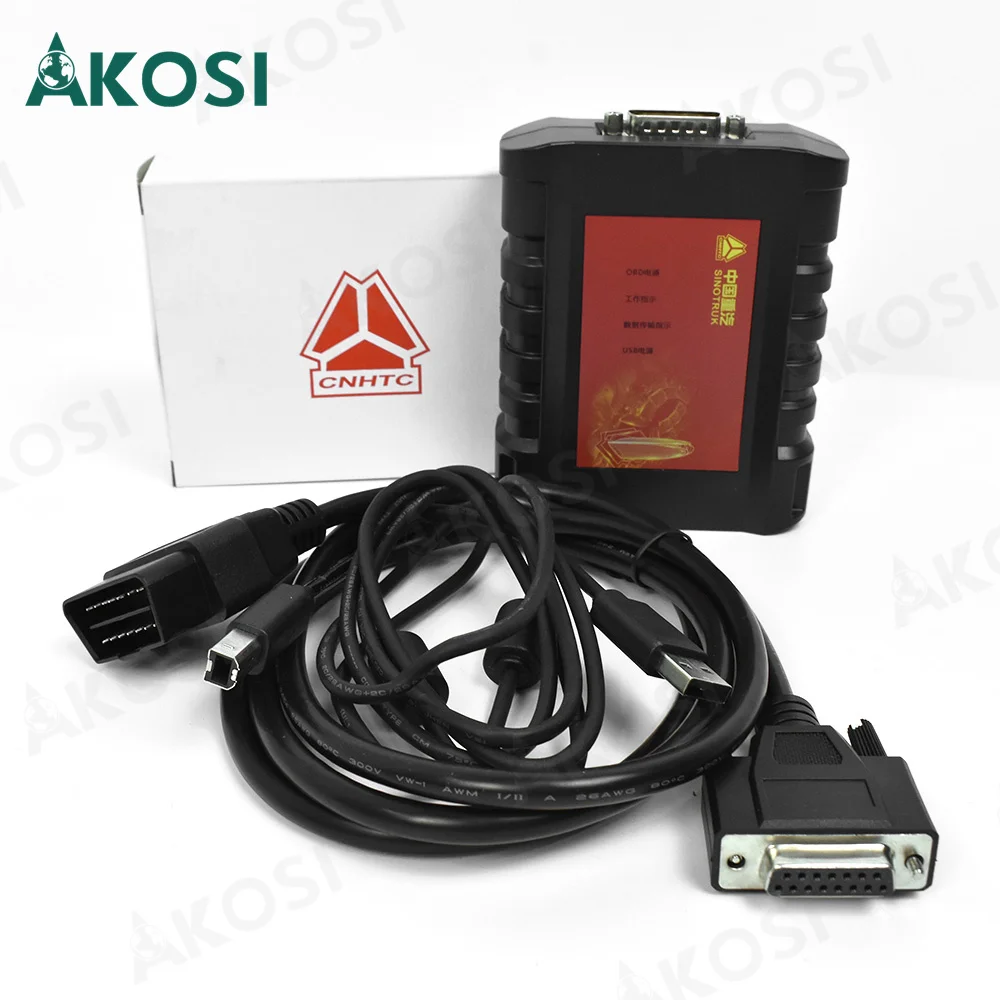 

For SINOTRUK HOWO Cnhtc Diesel Engine Heavy Duty Truck Diagnostic Tool Scanner For Sinotruck Diagnostic Interface