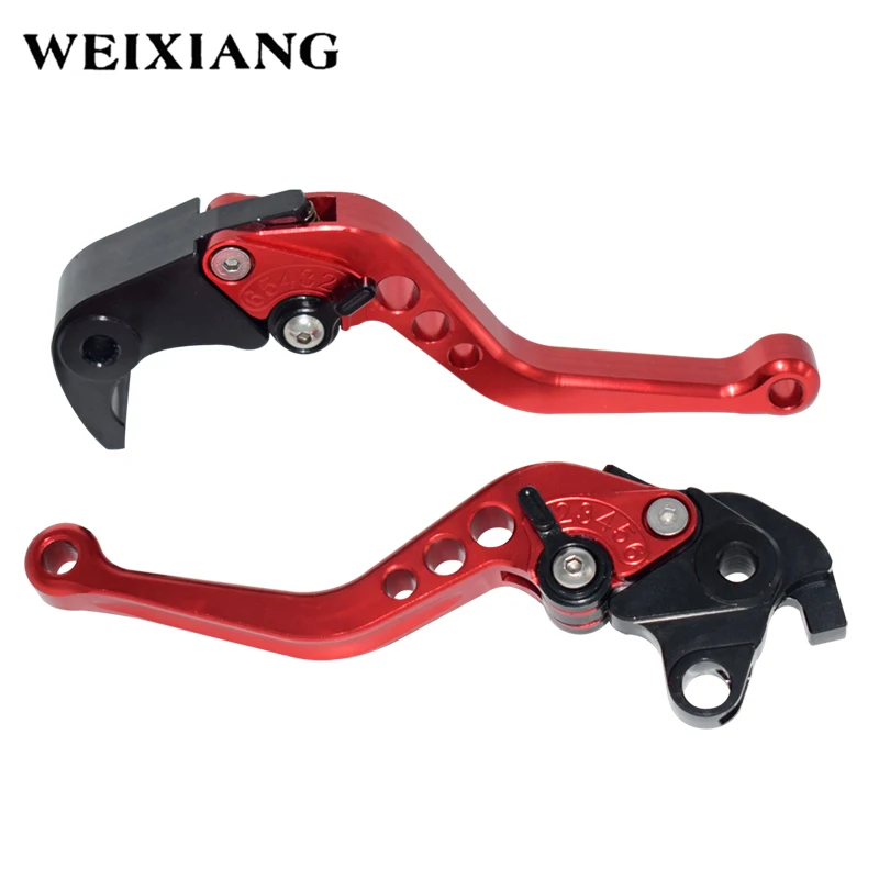 

For Honda CBR1000RR 2004-2016 Motorcycle CNC Adjustable Brake Clutch Levers Adjuster Front Rear Double Discbrake Lever Aluminum