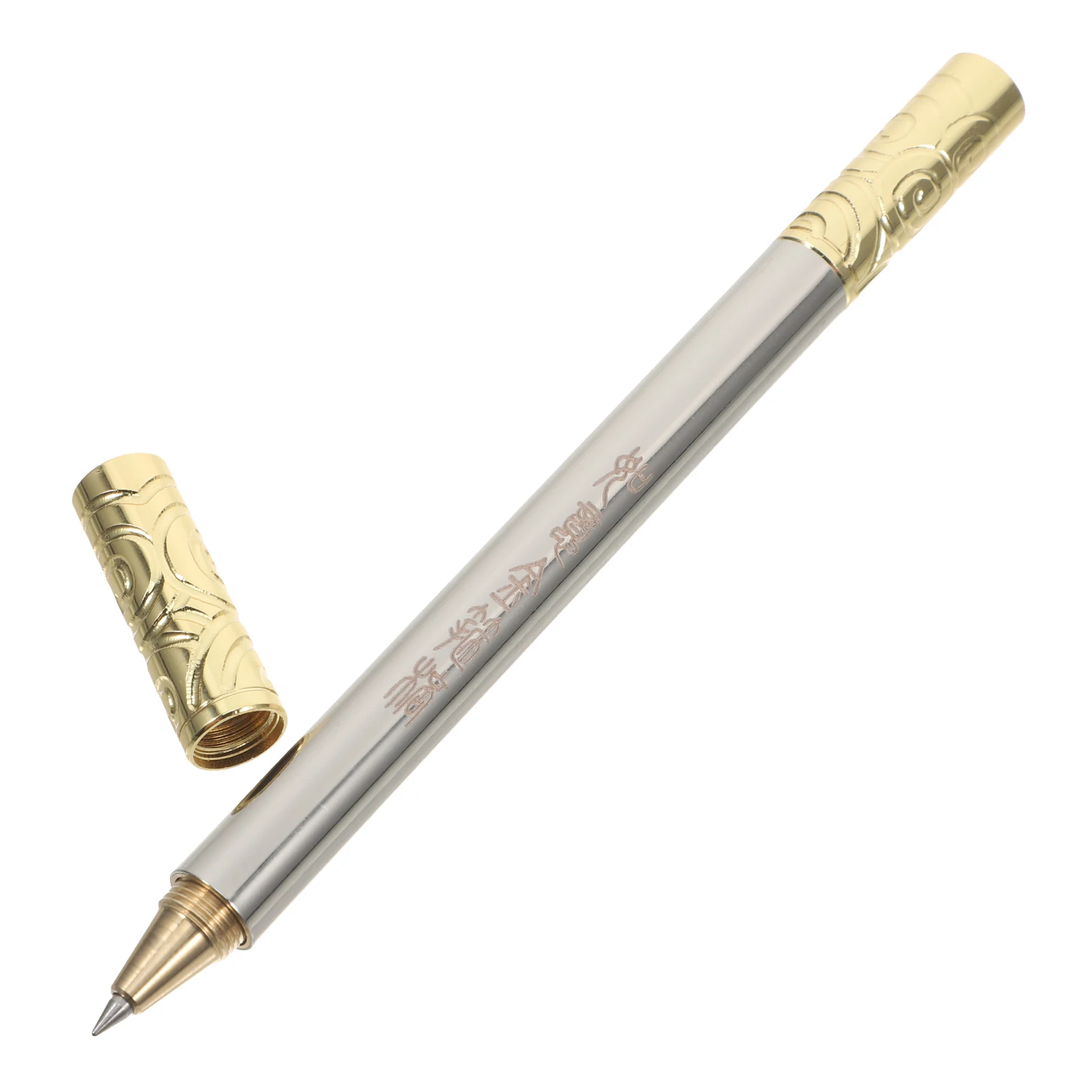 

Gold Ink Pen Metal Cartoon Signature Pen For Business Office Students Teachers Journey To The West Themed Christmas Gift Cloud