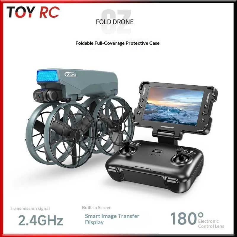 

Cz29 Brushless Motor Foldable Drone 180 Degree Electric Adjust Dual Hd Camera 4 Way Obstacle Avoidance Rc For Aerial Photography