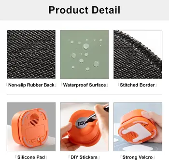 MEWOOFUN Dog Button Record Talking Pet Communication Vocal Training Interactive Toy Bell Ringer With Pad and Sticker Easy To Use 5