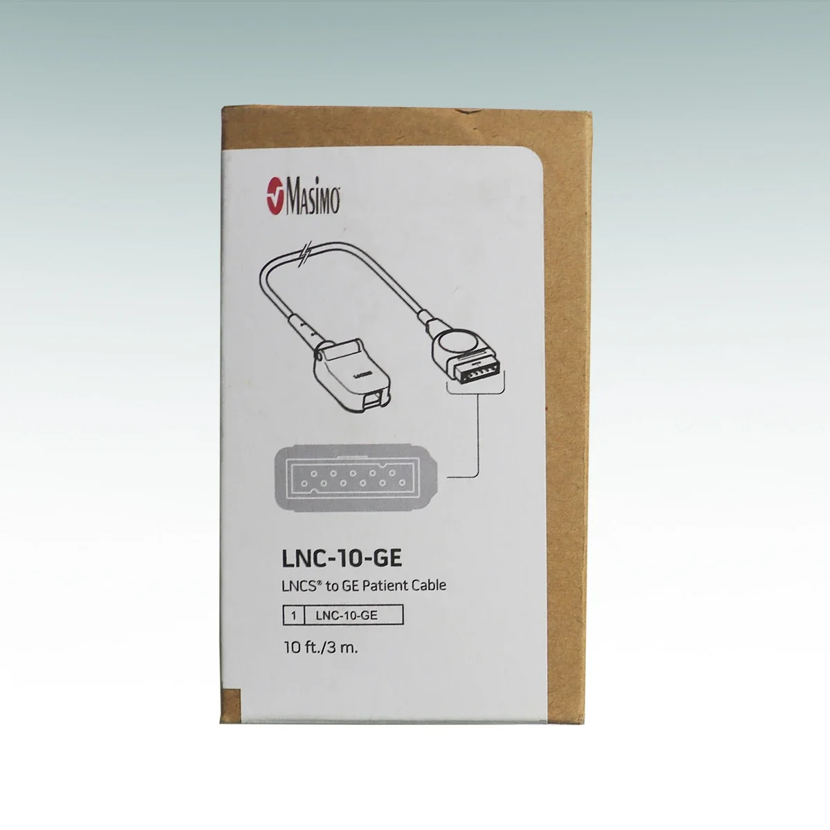 เซ็นเซอร์ความอิ่มตัวของคลื่นสัญญาณ LNC-10สายเคเบิล Masimo lncs