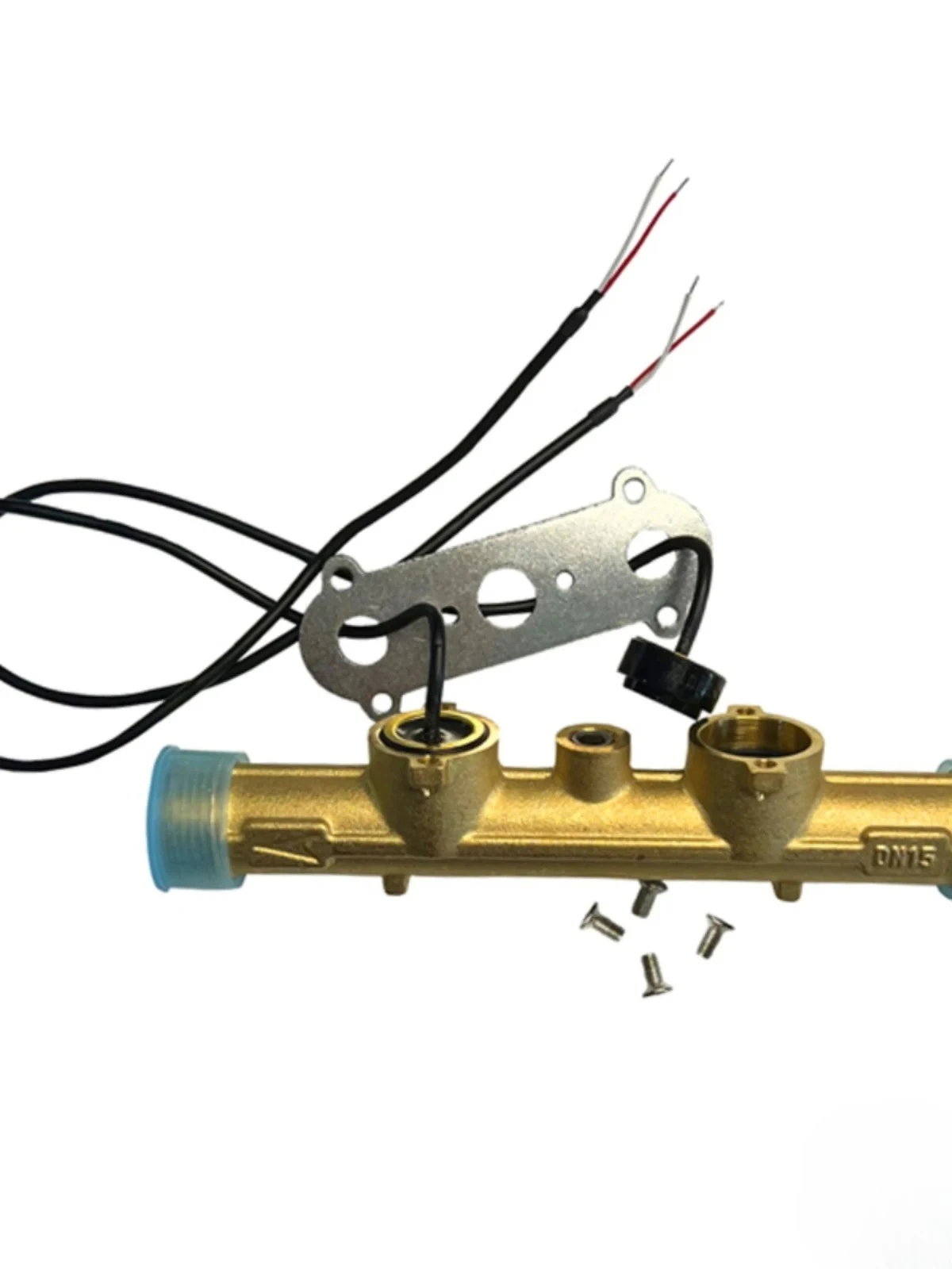 DN15 Ultrasonic Water Meter Brass Tube 1MHz Ultrasonic Sensor