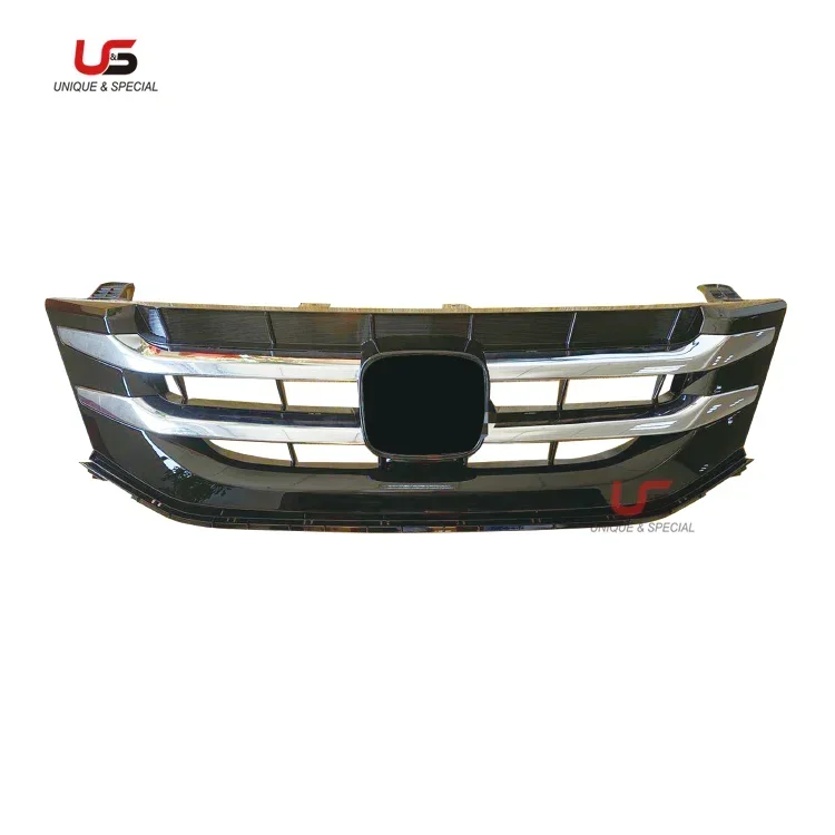 High Quality Chrome Car Front Grille for 2013 2014 Honda Odyssey American Front Bumper upper grille OEM 75100-TK8-A110