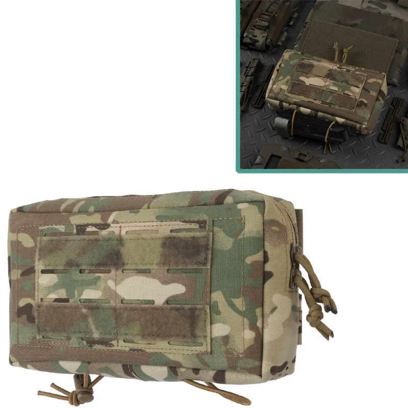 

Tactical GP function bag sundries bag Molle belt bag multi-function accessories bag elastic fixed rope