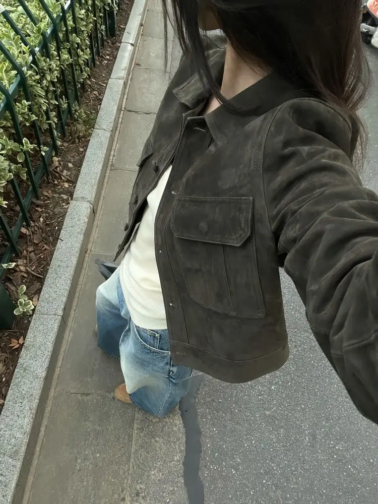 Giubbotti bomber Giacca da donna Marrone invernale in pelliccia sintetica trapuntata con pannelli Adventure City Calore protettivo Pesante antivento quotidiano