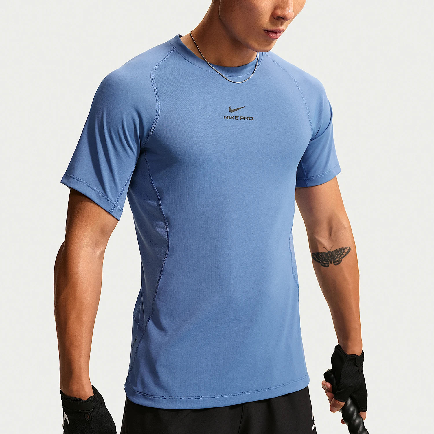 Nike genuine men's sports, leisure, breathable professional training short sleeved T-shirt HV0410-459