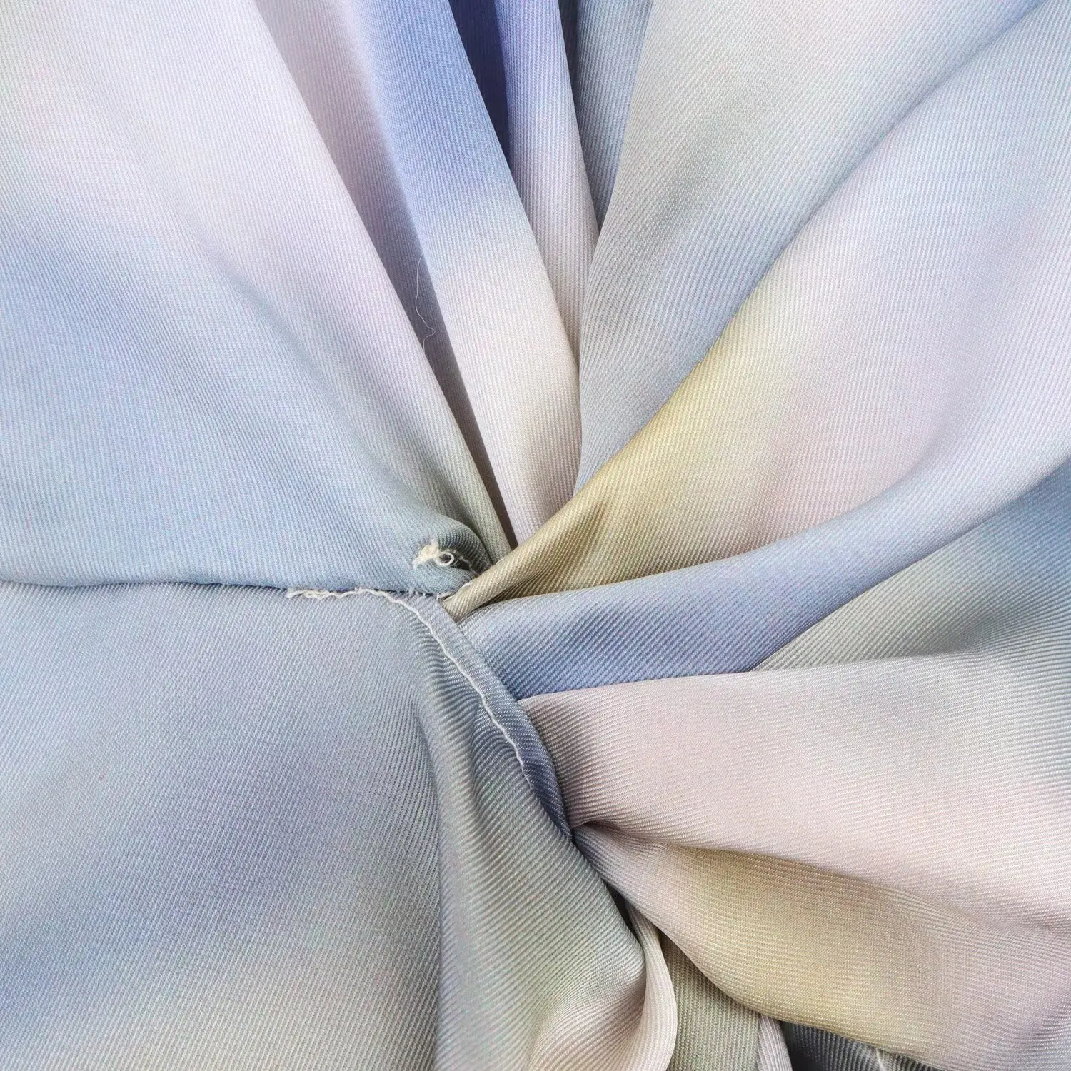 KONDALA Vintage Letnia Sukienka Tie Dye Damska w Kwiaty z Rozcięciem Moda 2025 Letnia Codzienna Plisowana Elegancka Sukienka Wieczorowa Mujer Vestidos