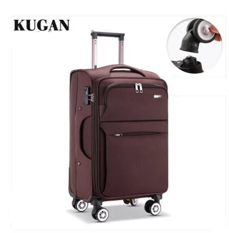 Men Business Travel Suitcase 20 Inch Waterproof trolley bag wheels 24 inch Rolling Travel baggage bag 26 Inch Spinner Suitcase