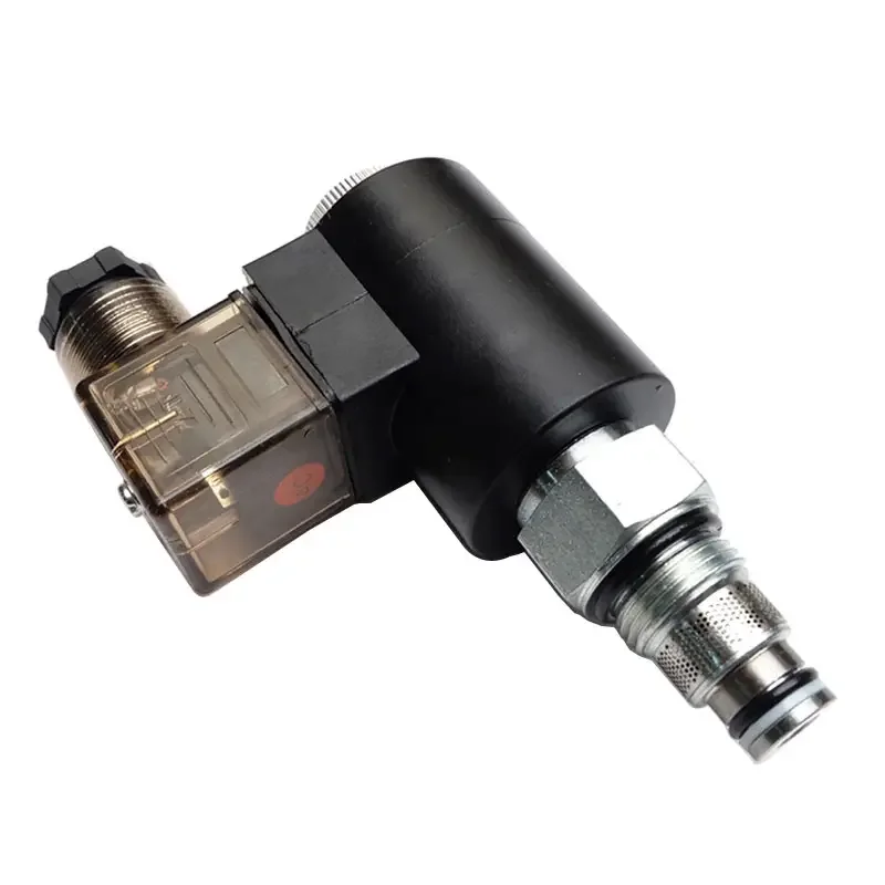 DHF08-220C Normally Closed Threaded Cartridge Valve SV08 Two-position Two-way Hydraulic Solenoid Valve