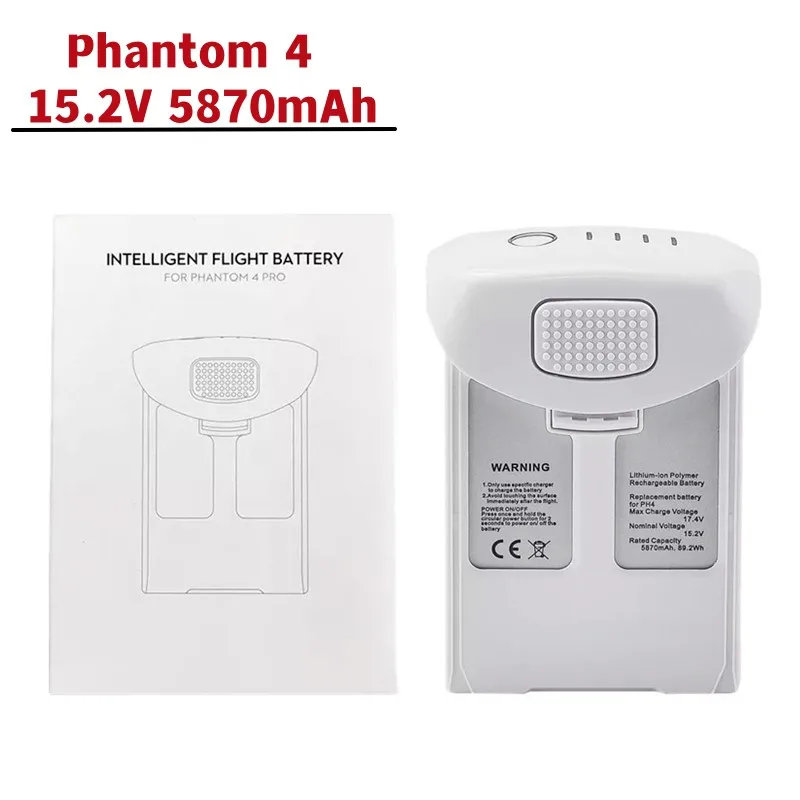 

DJI Phantom 4 15.2V 5870mAh Intelligent Flight Replacement Battery for DJI Phantom 4 Series Drones DJI Phantom 4 Phantom 4 Pro