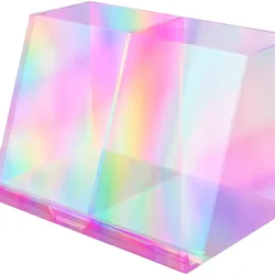 Acrylic Organizer, Color Holder, Rainbow Desk Organizers And Supplies For Table Decoration